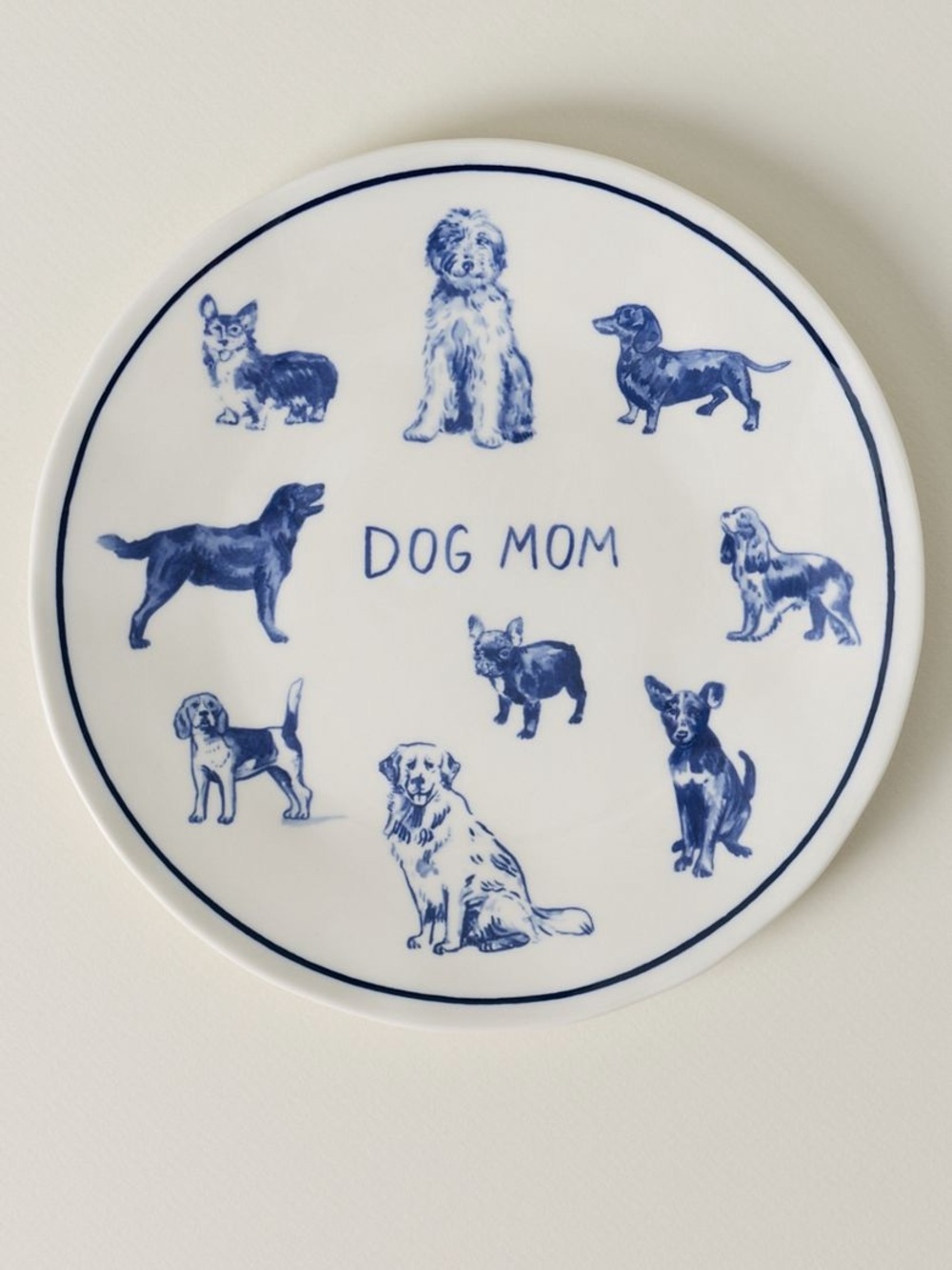 Anthropologie Dog Mom Bundle - Mug, Plate, Kitchen Towel - Picture 2 of 12